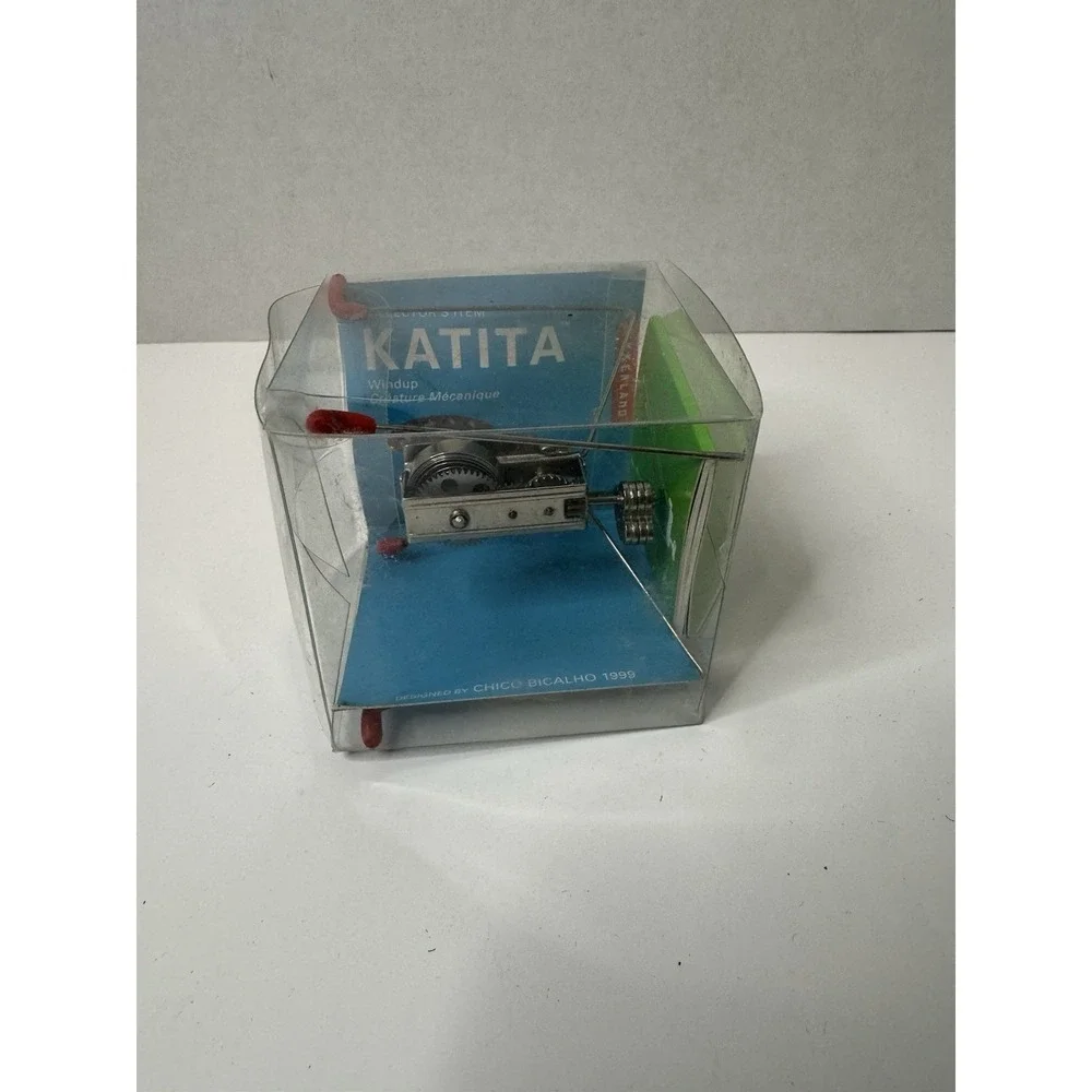 Kikkerland Katita Wind-Up toy, designed by Chico Bicalho in 1999.